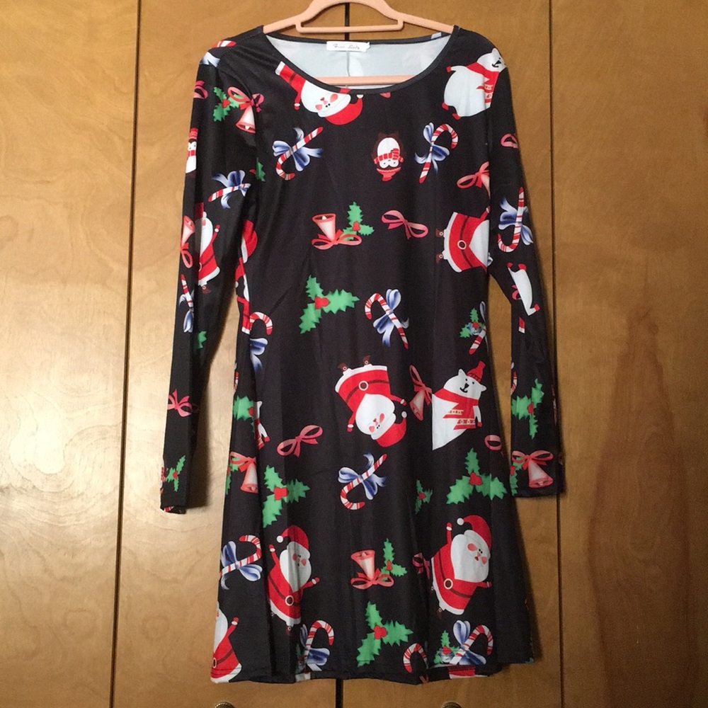 NWOT A LINE HOLIDAY DRESS